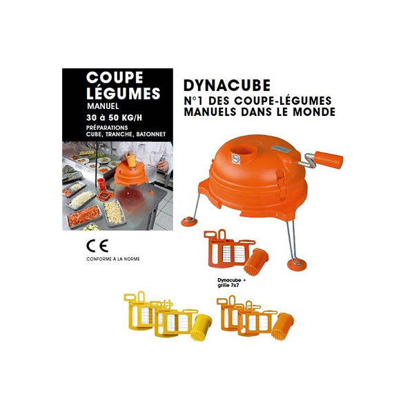Coupe Légumes Dynacube - Grille 8,5 x 8,5 mm - Fourniresto