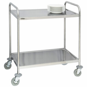 chariot-en-inox-2-plateaux